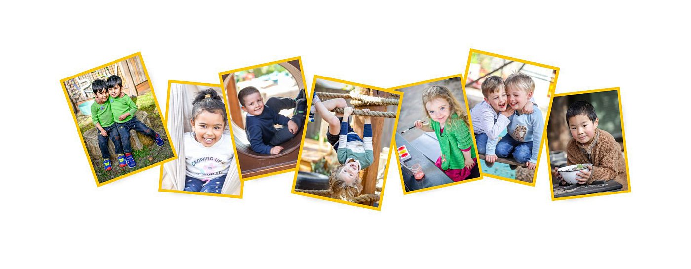 images shows happy children at kinder, professionally photographed by Little Big Adventures